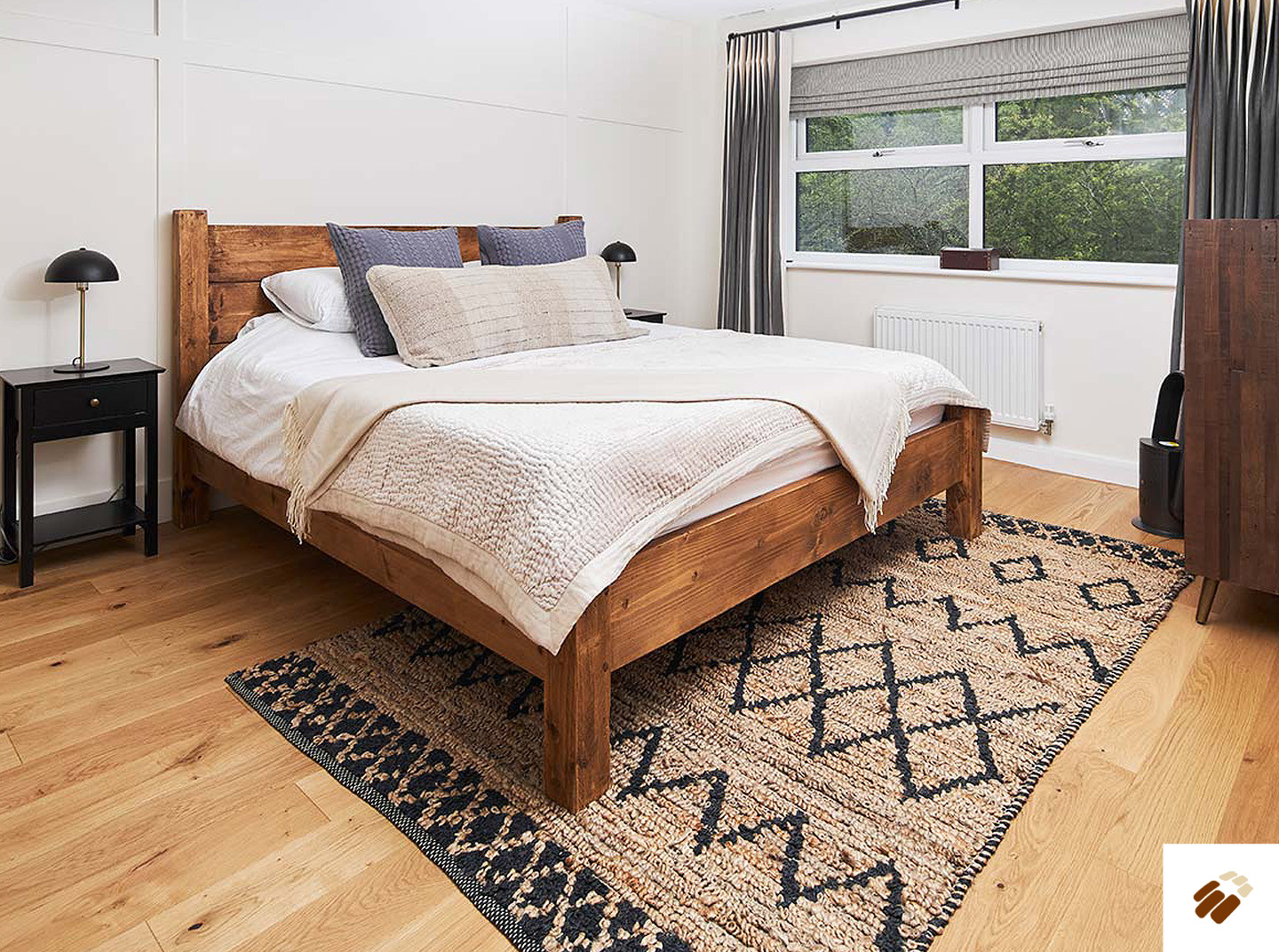 v4 wood flooring : alpine a103 brushed oak brushed & matt lacquered (14/3 x 150mm)