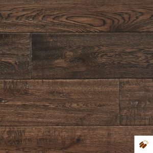 ATKINSON & KIRBY: RFD1004 Burghley Oak, Handscraped & Lacquered (18 x 150mm)