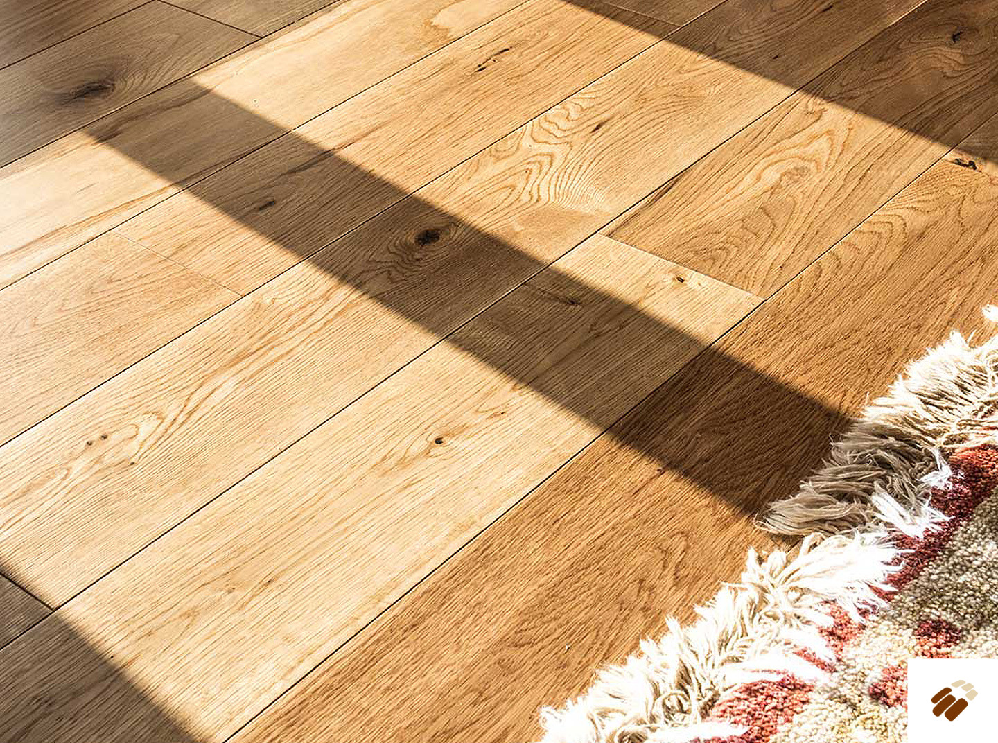 v4 wood flooring: alpine e125 sunlit oak satin lacquered rustic oak (18/5 x 125mm)
