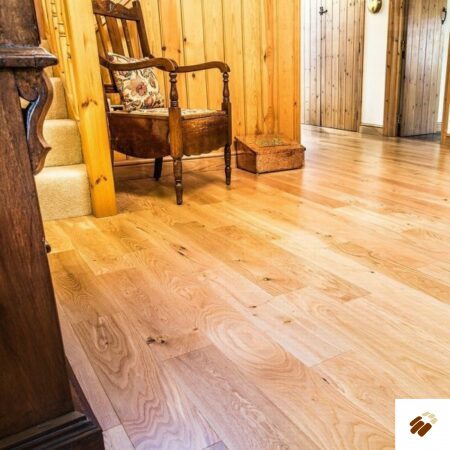 V4 Wood Flooring: Eiger E125 - Petit Oak Rustic Satin Lacquered (18/5 x 125mm)