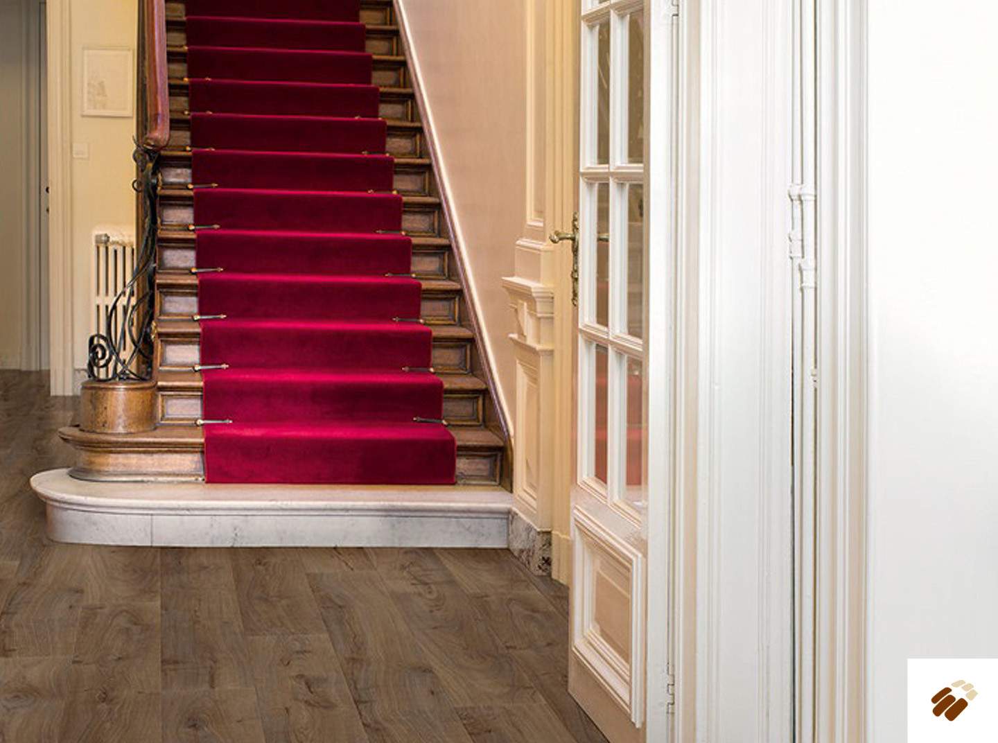 quick step: lpu1664 – cambridge oak dark planks