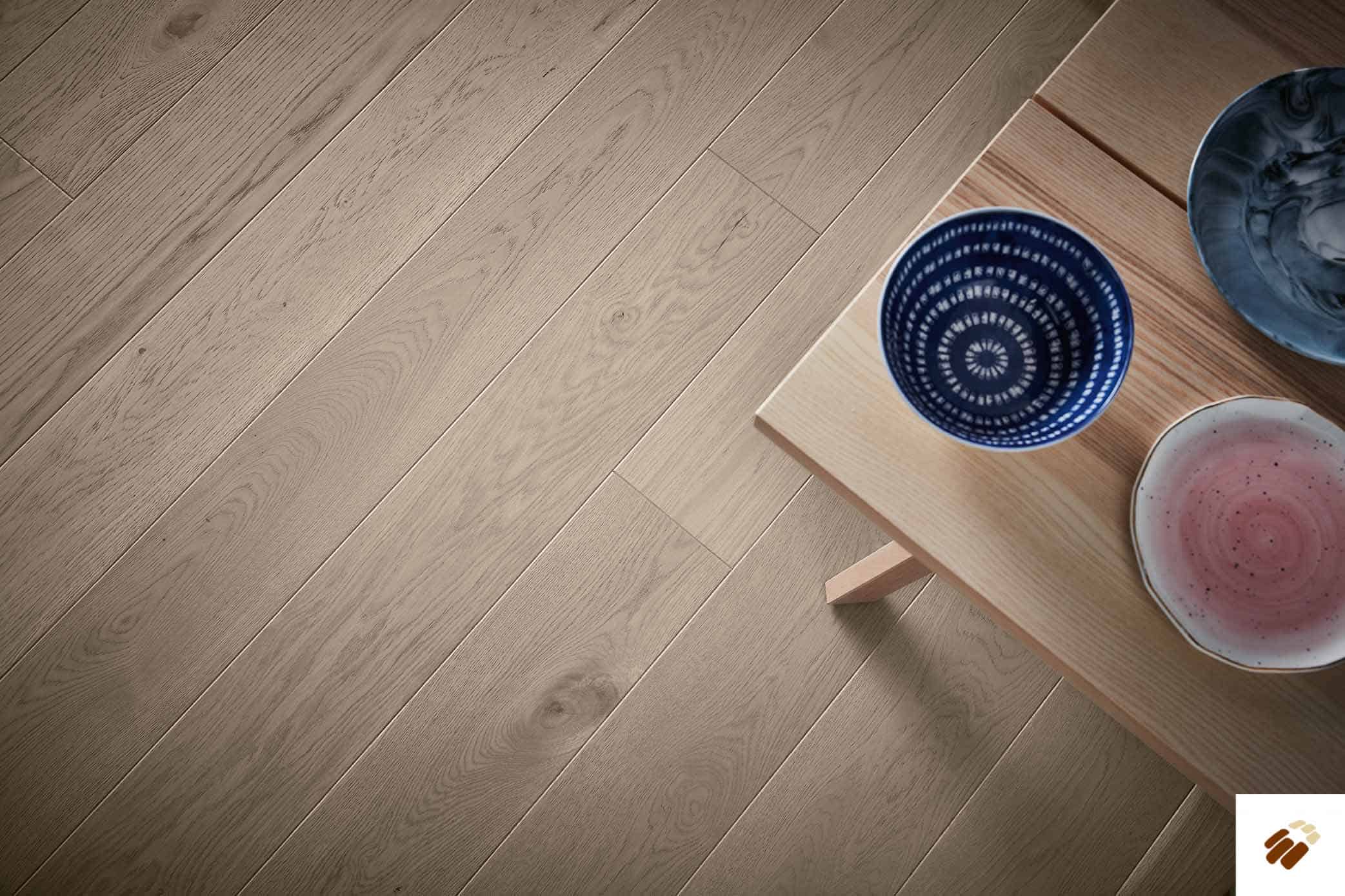 ATKINSON & KIRBY: CON2003 Rasselas Oak Brushed & Matt Lacquered (14/2.5 x 180mm)