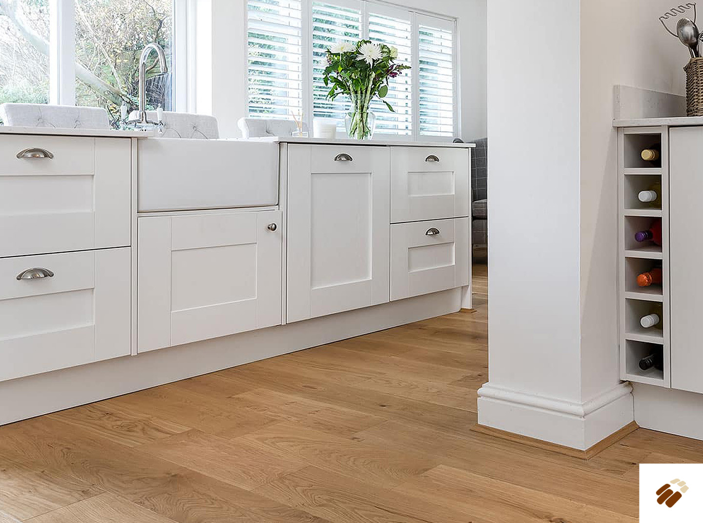 v4 wood flooring: alpine vit107 vale oak oiled rustic oak (14/3 x 190mm)