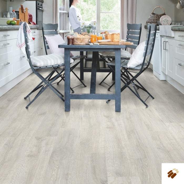 QUICK-STEP : CL1653 - Reclaimed White Patina Oak (8 x 190 mm)-3183
