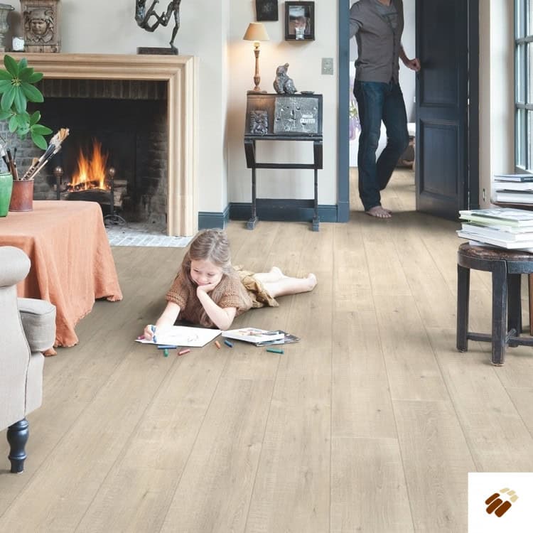 QUICK-STEP : IMU1857 – Saw Cut Oak Beige (12 x 190 mm)