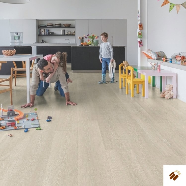 QUICK-STEP : MJ3554 – Valley Oak Light Beige (9.5 x 240 mm)