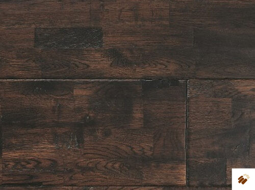atkinson & kirby: rfd1006 dark finger jointed oak, handscraped & lacquered (18 x 203mm)