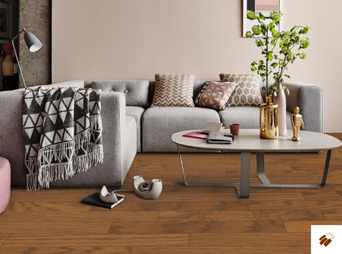 furlong flooring: emerald multi layer 150 (20067) – nutmeg brushed & uv oiled (14/3 x 150mm)