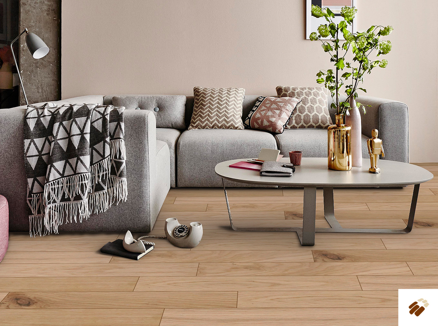 furlong flooring: emerald multi layer 150 (20068) – natural oak brushed & uv oiled (14/3 x 150mm)