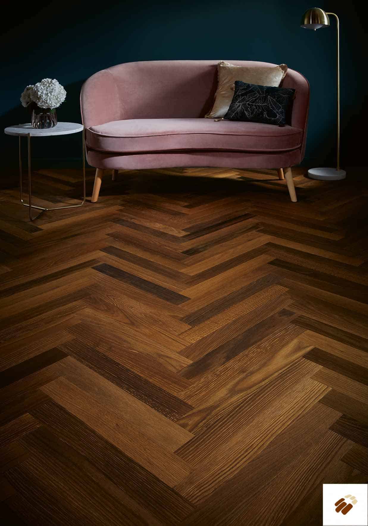 ATKINSON & KIRBY: PAR1007 Harlesden Smoked Oak Natural Oil Protect (11/3.6 x 70mm)