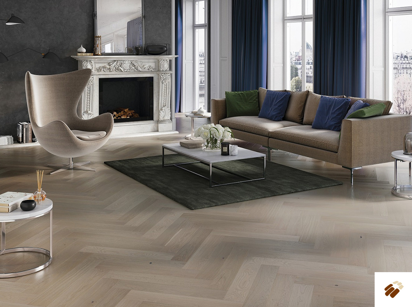 atkinson & kirby: par2003 sonoran oak brushed & matt lacquered (14/2.5 x 130mm)