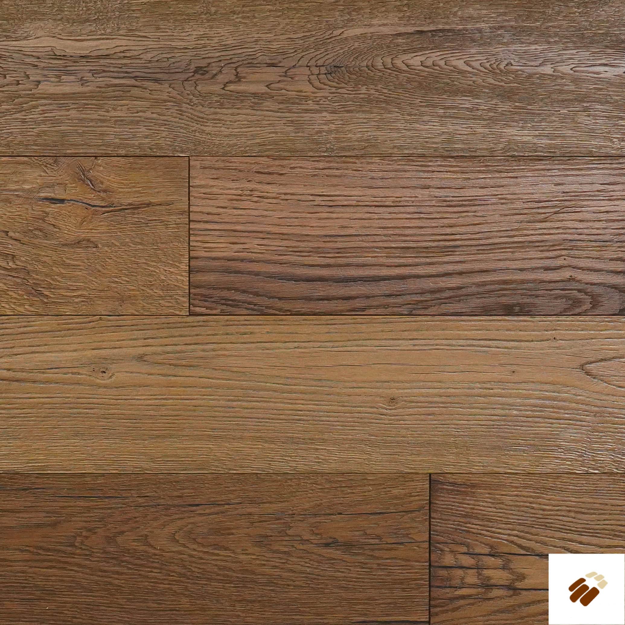 Free Sample - Urban Landscape (UL106) - Toddy Oak Distressed & Hard Wax Oiled (14/3 x 190mm)