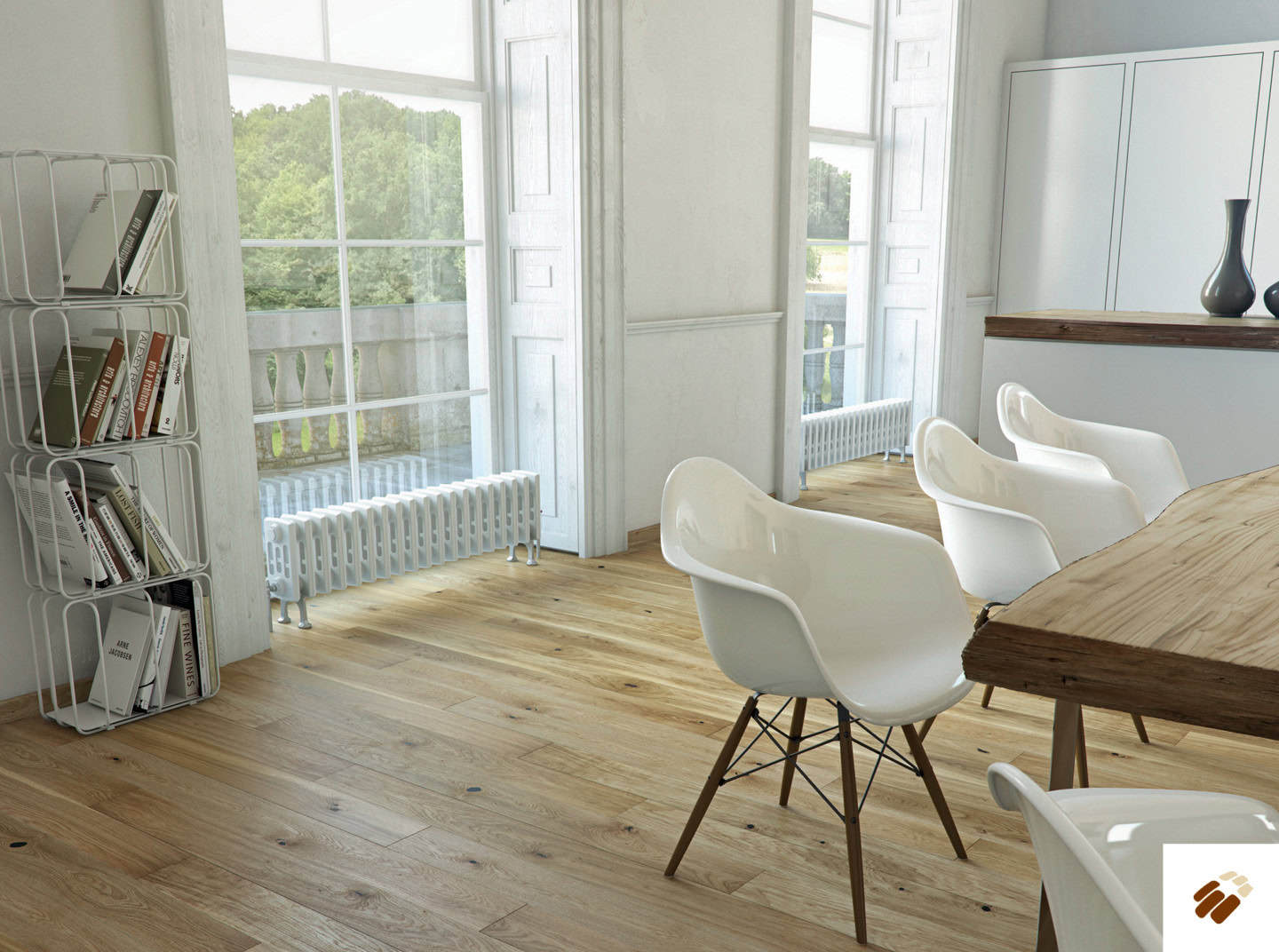 atkinson & kirby: con2007 chiswick oak brushed & uv oiled (14/2.5 x 180mm)