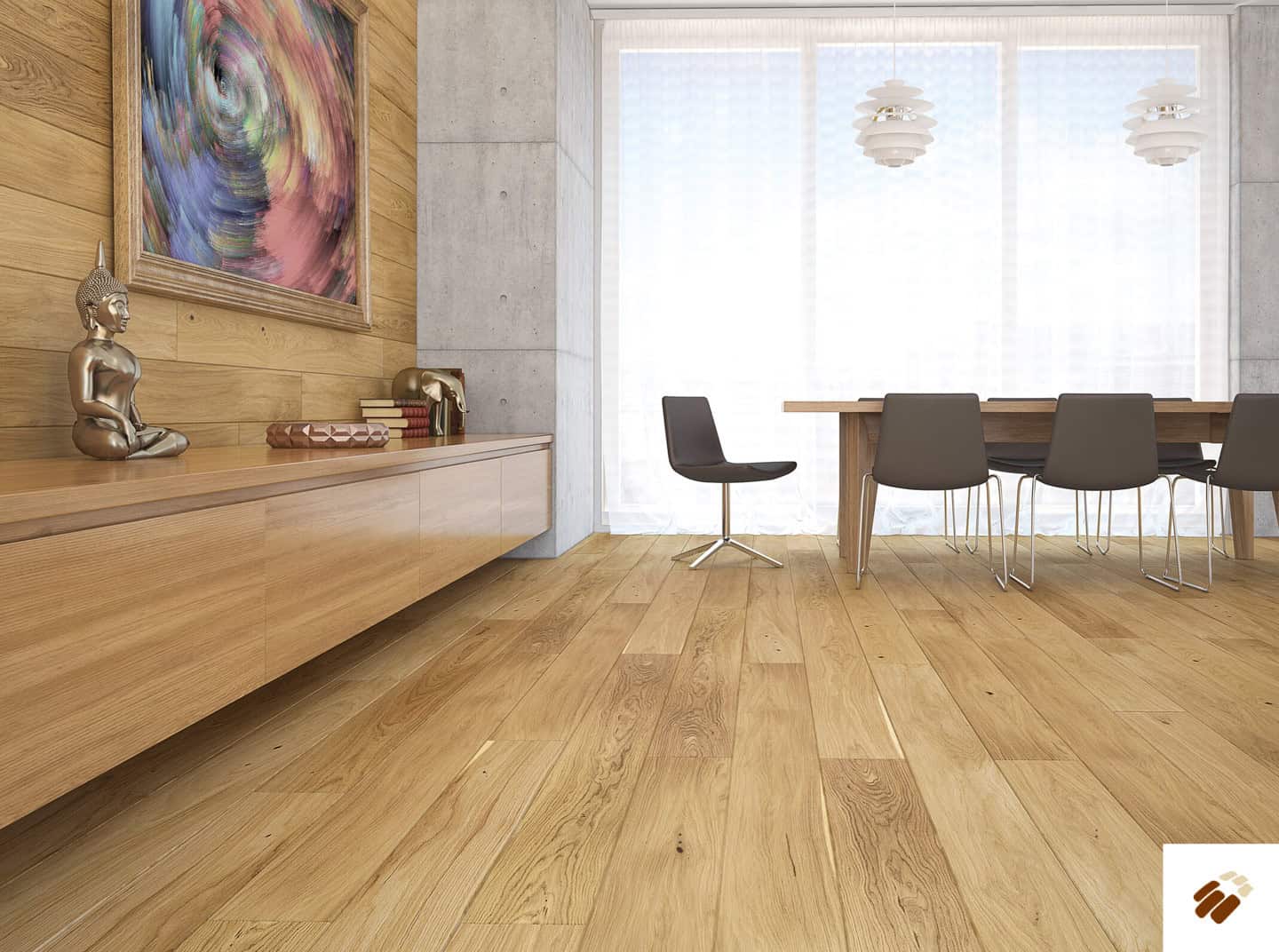 atkinson & kirby: con2005 sahara oak matt lacquered (14/2.5 x 180mm)