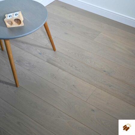 V4 Wood Flooring : Tundra TK105 Misty Grey Oak Plank (15/4 x 190mm)