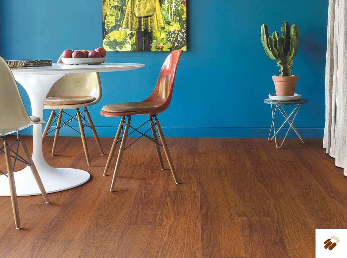 quick step : lpu3988 – natural varnished merbau