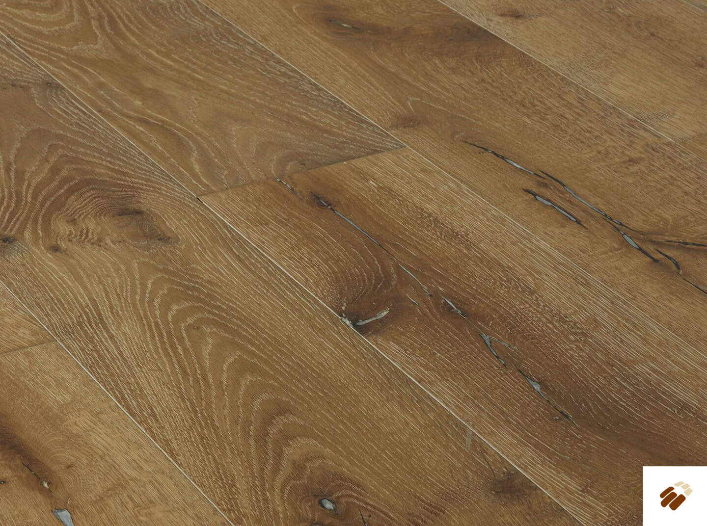 brooks floor: loch l1003 morar oak smoked / limed / sunken filler & white oiled (14/3 x 190mm)