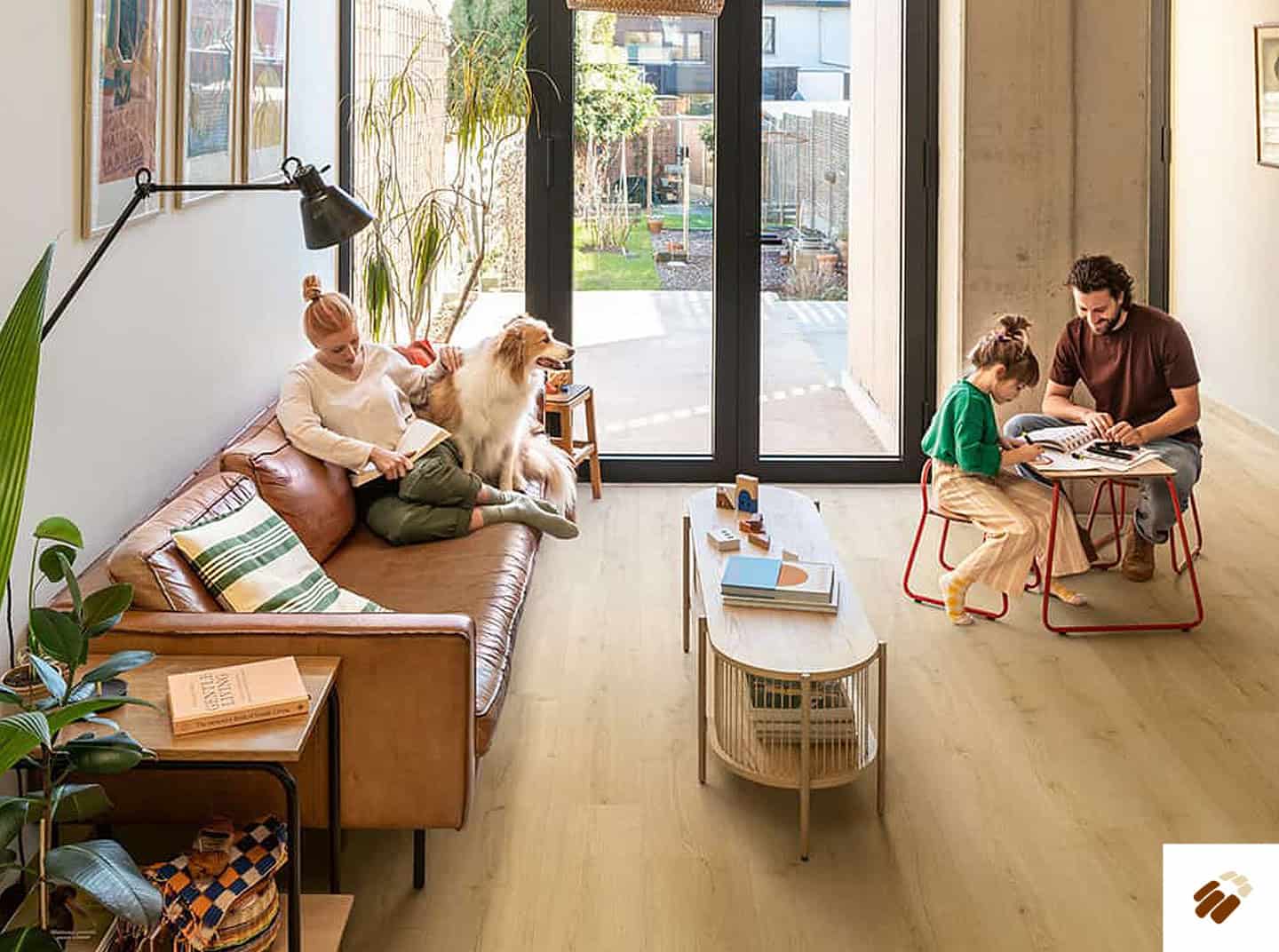 quick step: alpha lvt – bloom | avmpu40318 brushed oak honey