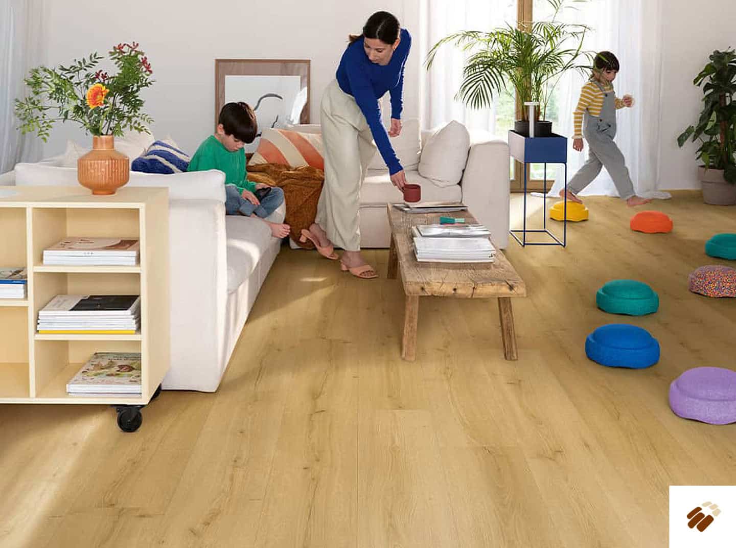 quick step: alpha lvt – bloom | avmpu40318 brushed oak honey