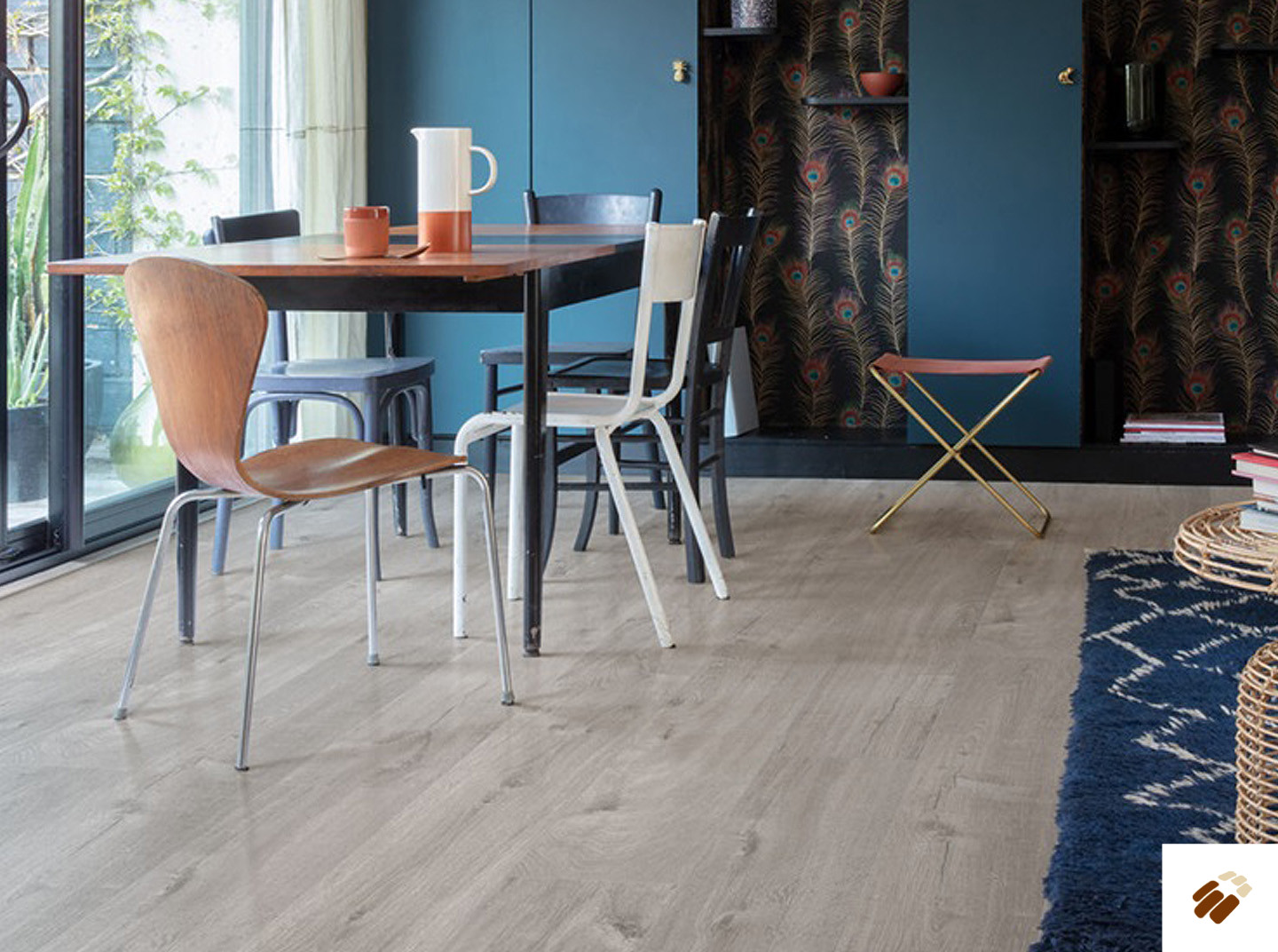 quick step: alpha lvt – bloom | avmpu40202 cotton oak cozy grey