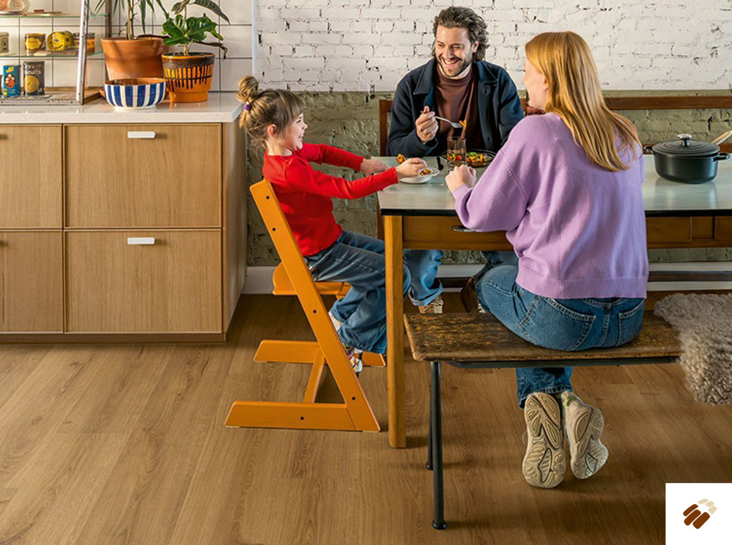 quick step: alpha lvt – bloom | avmpu40315 botanic caramel oak