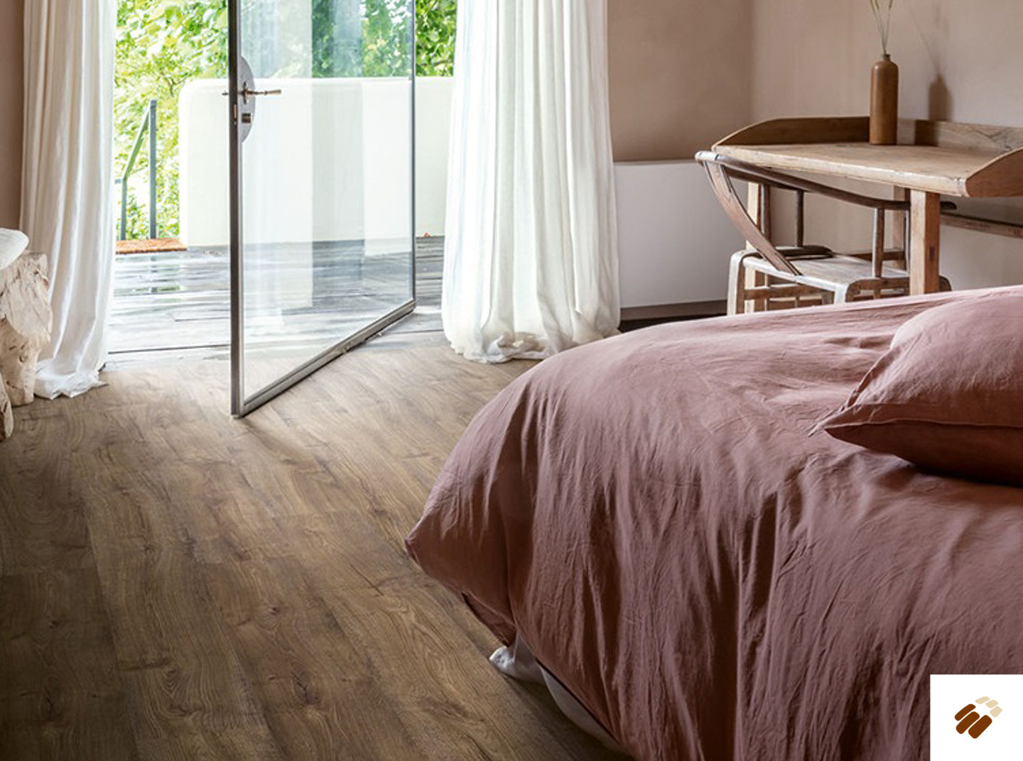 quick step: alpha lvt – bloom | avmpu40199 autumn oak chocolate