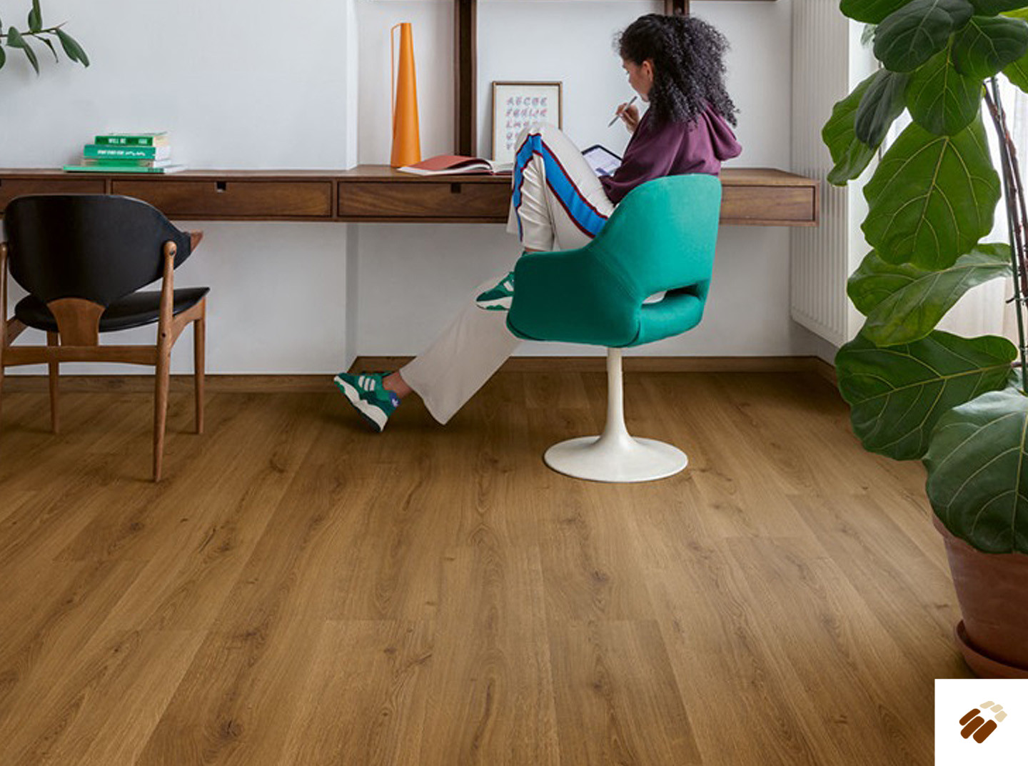 quick step: alpha lvt – bloom | avmpu40315 botanic caramel oak