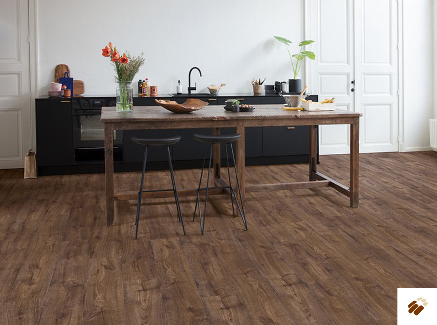 quick step: alpha lvt – bloom | avmpu40199 autumn oak chocolate