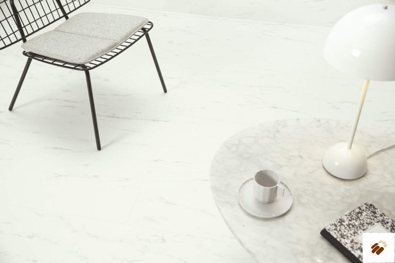 quick step: alpha lvt – oro | avstu40136 marble carrara white