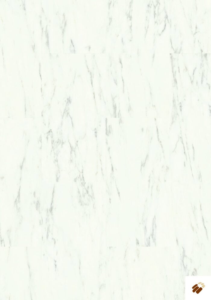 quick step: alpha lvt – oro | avstu40136 marble carrara white