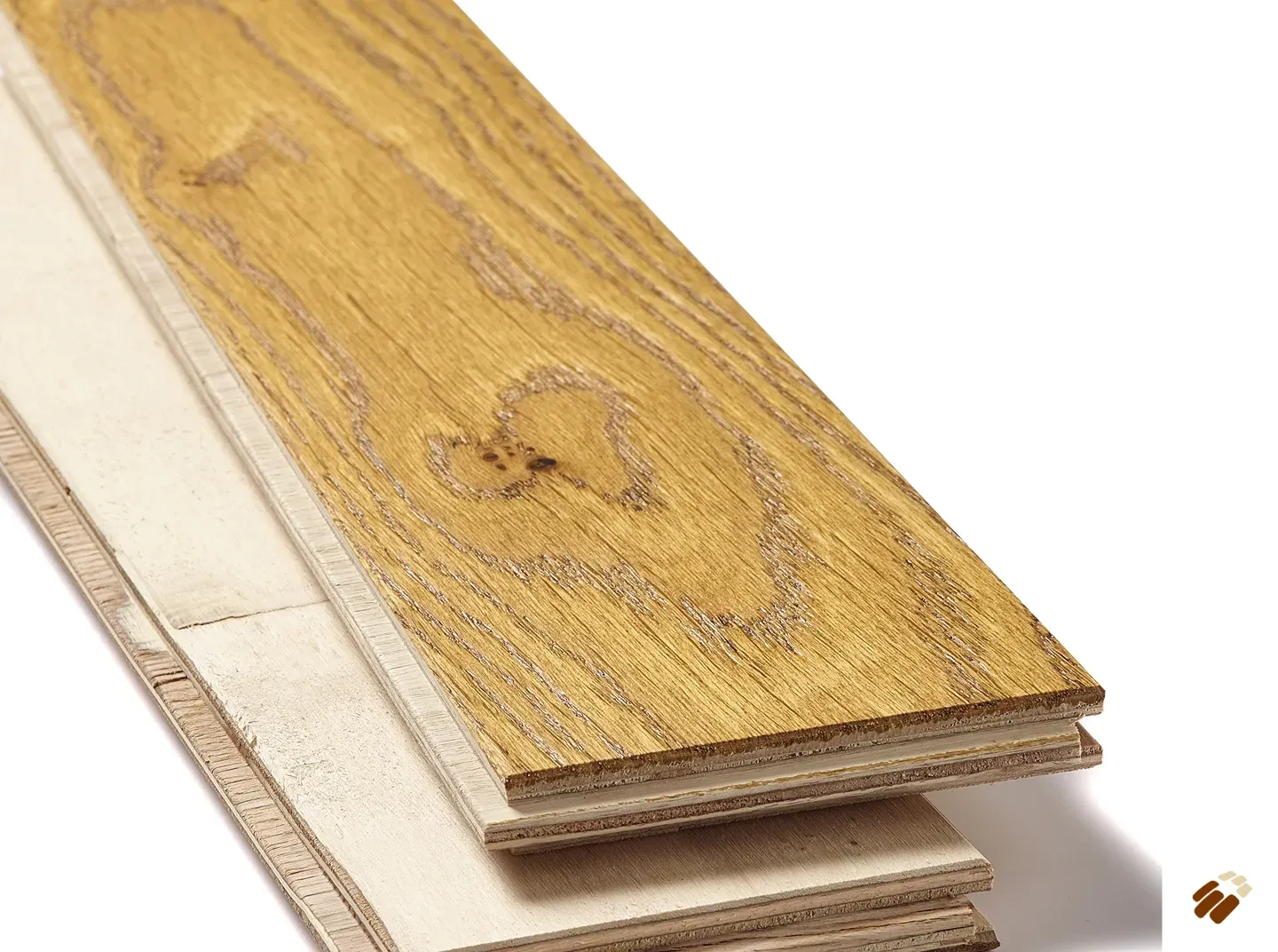 naturecraft: mayfair – 90 light golden brushed & lacquered herringbone (15 x 90mm)