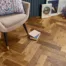naturecraft: mayfair – 90 smoked brushed & oiled herringbone (15 x 90mm)