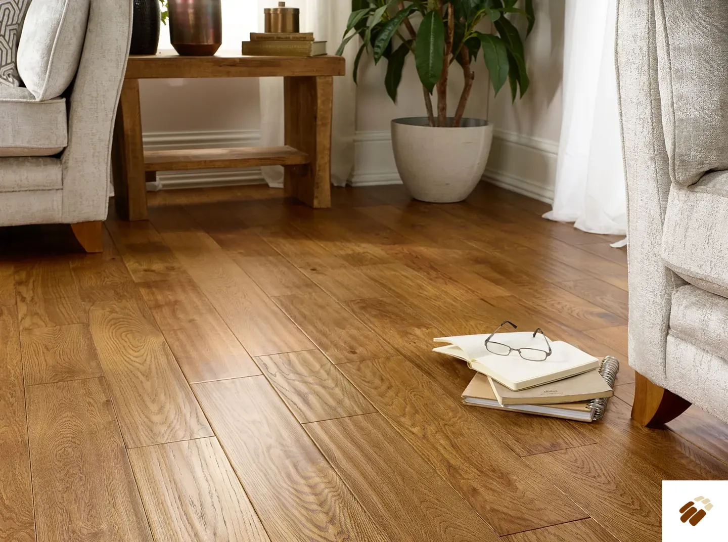 naturecraft: westminster – 150 golden handscraped & lacquered (18 x 150mm)