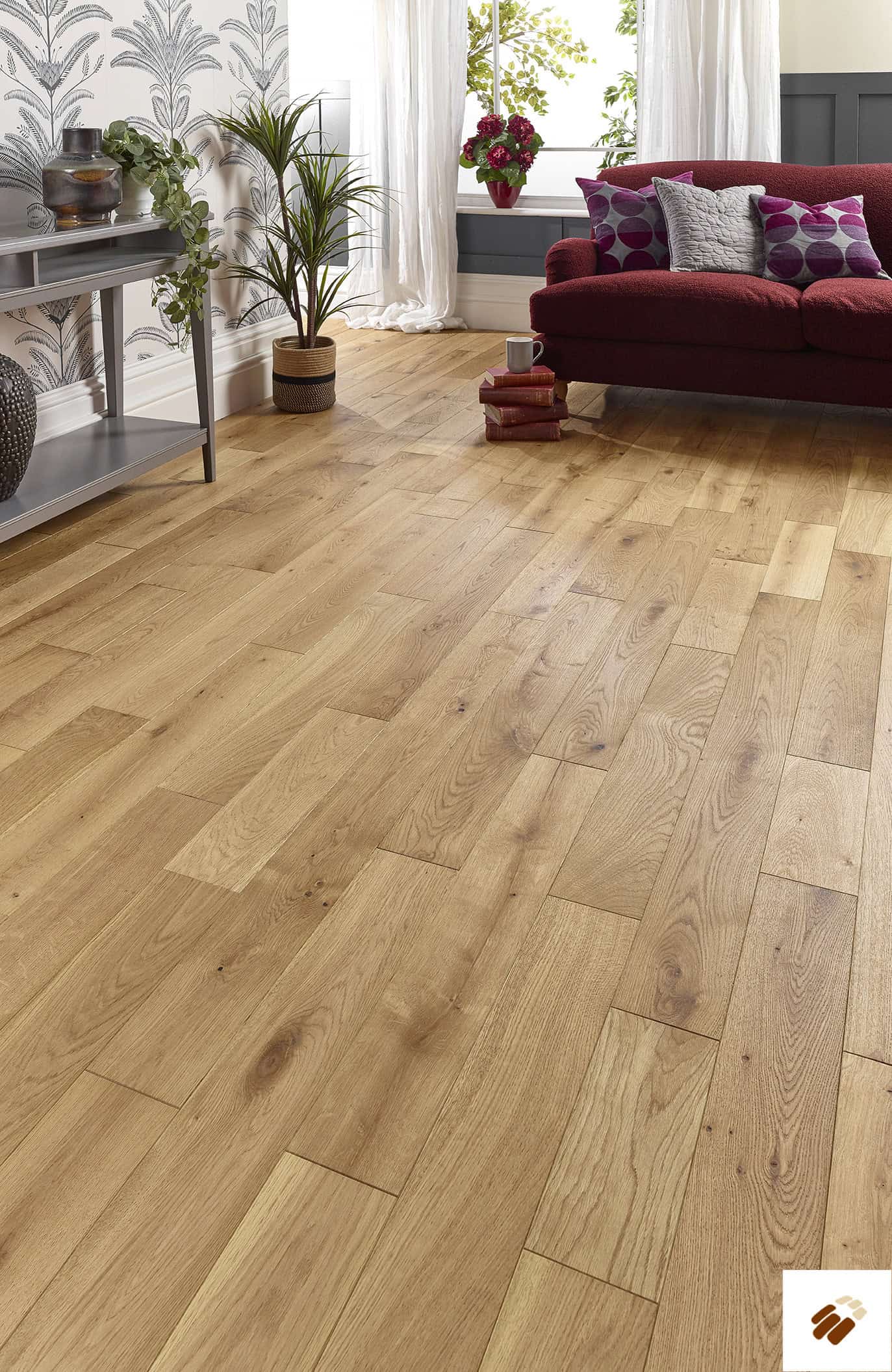 naturecraft: belgravia – 125 natural brushed & oiled (18 x 125mm)