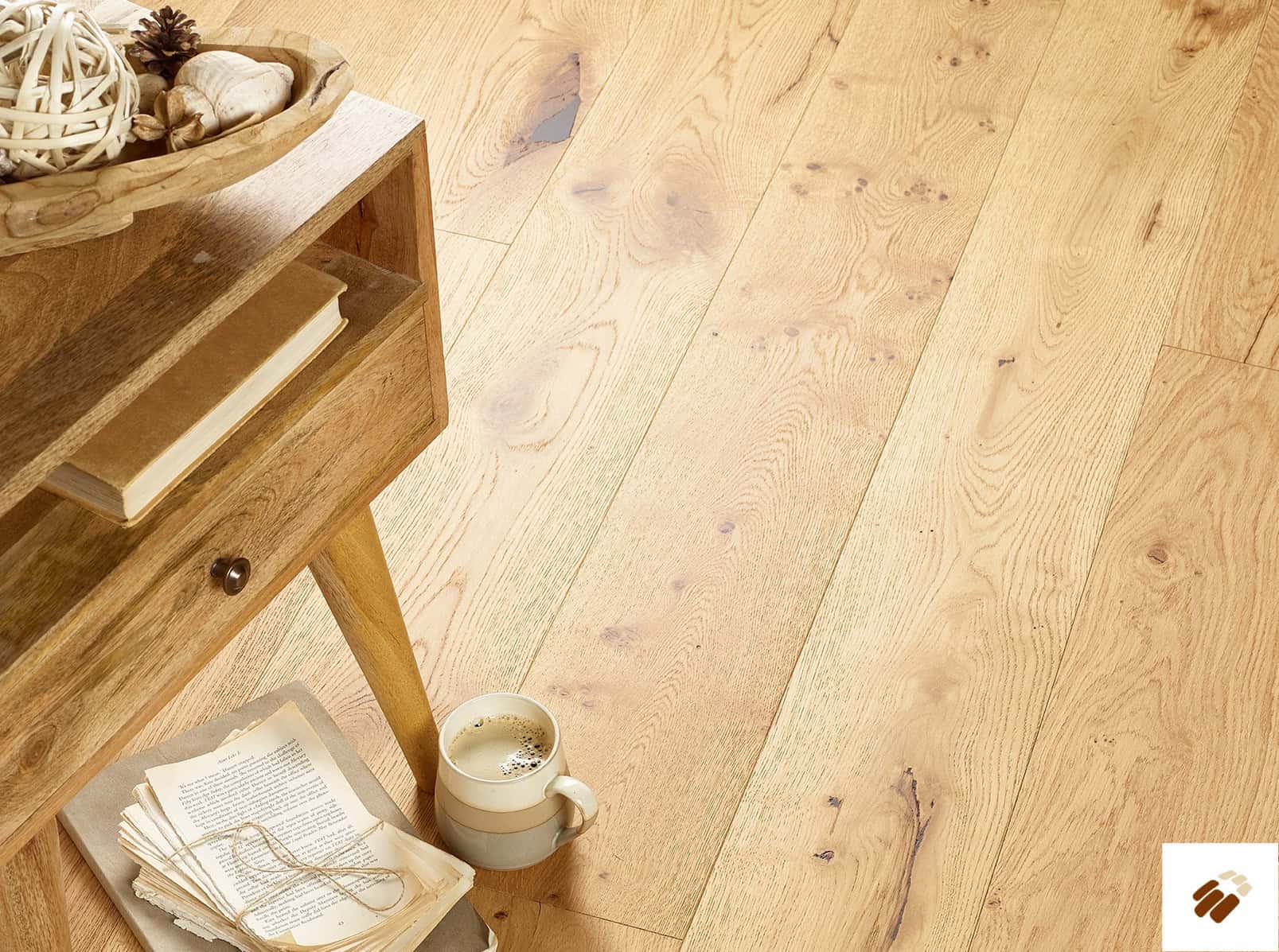 naturecraft: kensington click – natural brushed & lacquered (15 x 190mm)