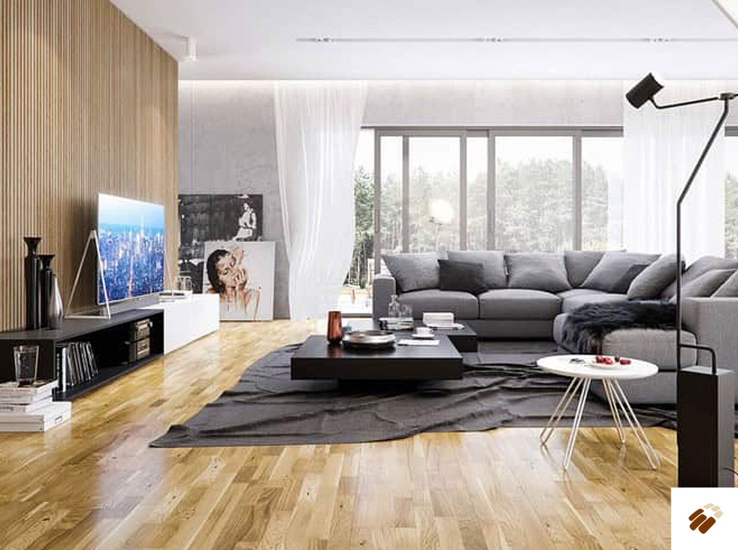 vision – vf110 three strip natural oak matt lacquered (14 x 207mm)